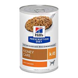 Hill's Prescription Diet k/d Kidney Care with Chicken Canned Dog Food  Hill's Prescription Diets